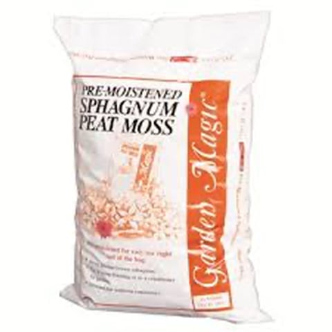 Garden Magic® Pre-Moistened Sphagnum Peat Moss bag